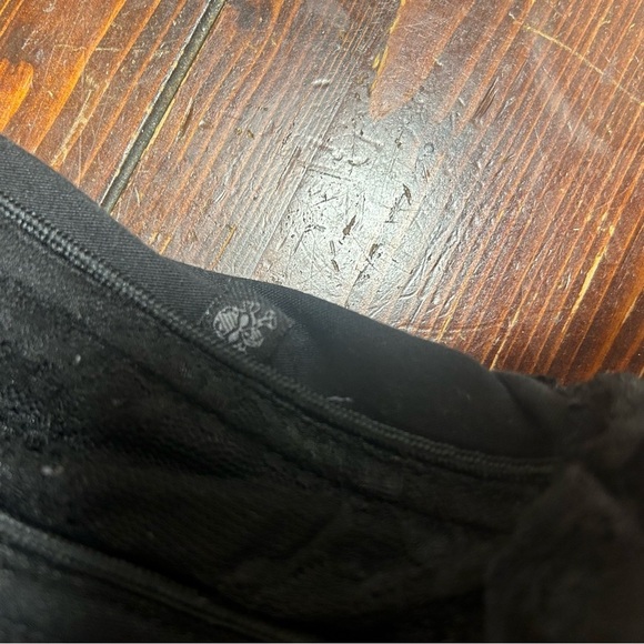 TRIPP NYC Womens Corset Size Large Black Lace Tie up Bustier Retro Gothcore - Picture 6 of 10